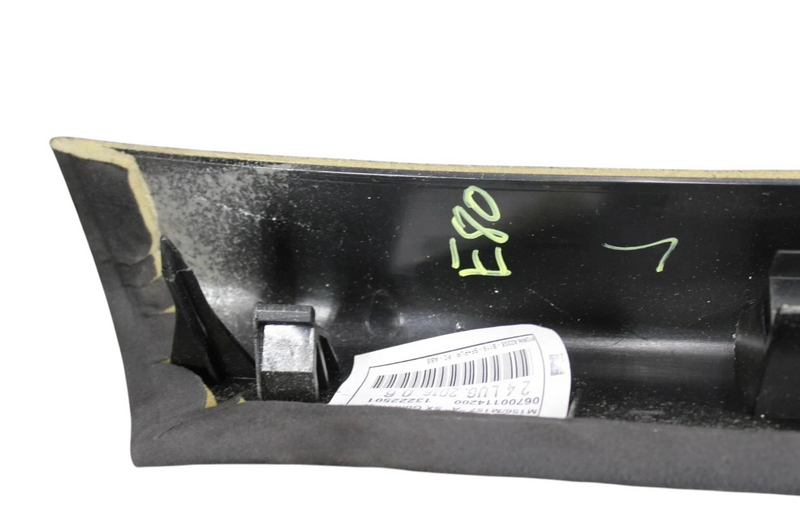 Load image into Gallery viewer, 14-19 Maserati Ghibli Front Left Driver Side A Pillar Trim Cover Panel Black Oem
