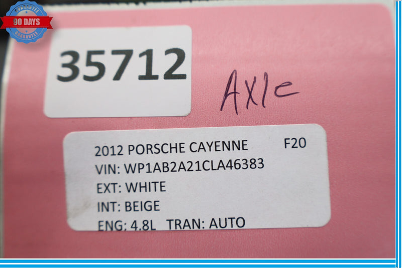 Load image into Gallery viewer, 11-18 Porsche Cayenne Rear Right Passenger Side CV Axle Shaft Axleshaft Oem
