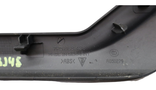 11-18 Porsche Cayenne 958 Rear Right Side Lower Door Panel Trim Cover Oem