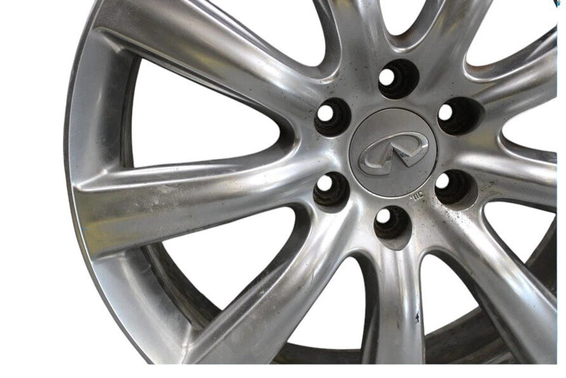 Load image into Gallery viewer, 11-17 Infiniti Qx56 Qx80 Wheel Rim R22 22" 8j 22x8 Alloy 9 Spoke 1LC4AQG21  Oem
