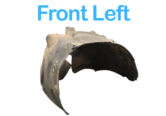 11-17 Volkswagen Touareg Front Left Driver Side Fender Liner Splash Guard Oem