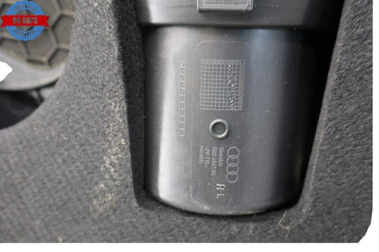 07-15 Audi Q7 4L Rear Left Driver Side Interior Door Panel Black 4L0867305C OEM