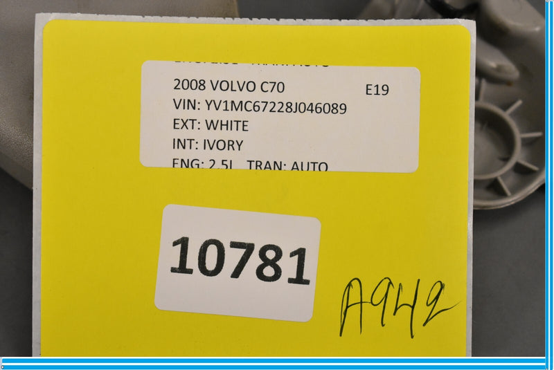 Load image into Gallery viewer, 06-10 Volvo C70 Front Left Driver Side Seat Trim 08621598 Oem
