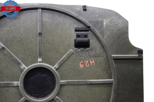 03-18 Bentley Continental GT Boot Floor Spare Wheel Cover Black 3W0863547E Oem