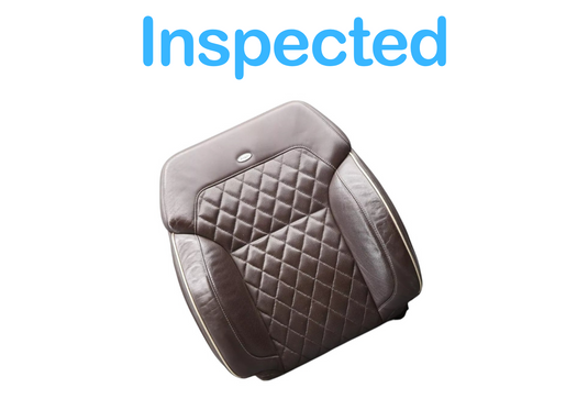 13-19 Mercedes GL450 GL550 Front Left Driver Side Upper Seat Cushion Brown Oem