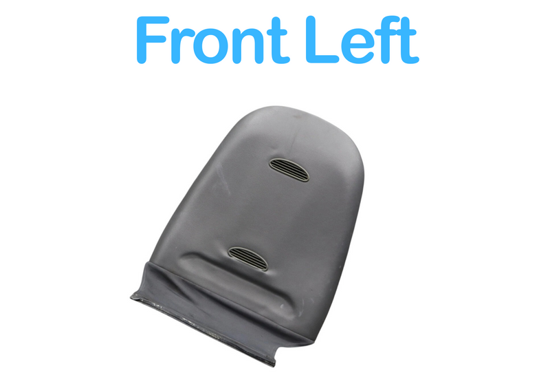 Load image into Gallery viewer, 03-06 Mercedes SL500 SL600 Front Left Driver Seat Back Cover Trim Panel Oem
