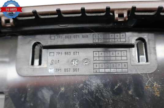 11-18 Volkswagen Touareg Front Center Console Ash Tray Storage Compartment Oem