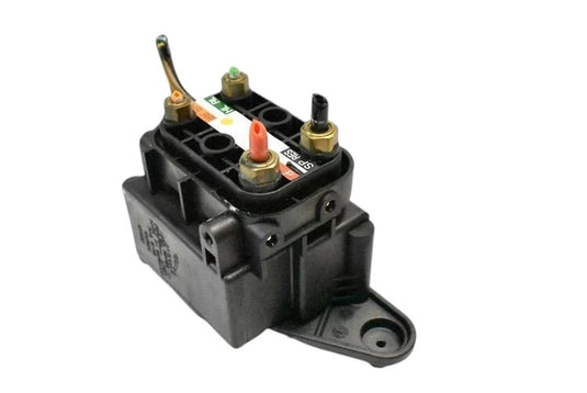 10-19 Jaguar XJ XJR Air Suspension Control Valve Block Solenoid AW933B486AA Oem