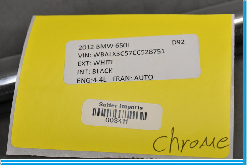 Load image into Gallery viewer, 12-18 BMW 650i 640i F12 F13 Front Left Driver Side Seat Belt Molding Trim Oem
