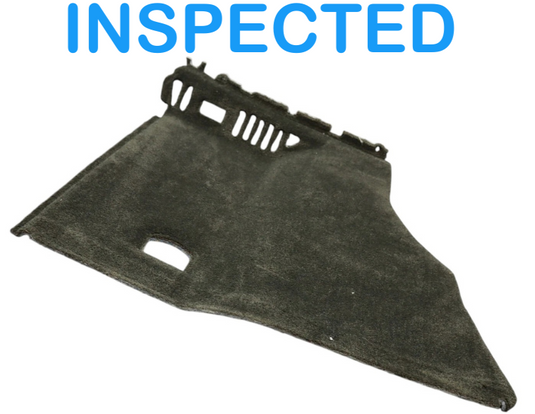 06-12 Bentley Continental Rear Left Side Trunk Panel Trim Cover 3W5867427 OEM