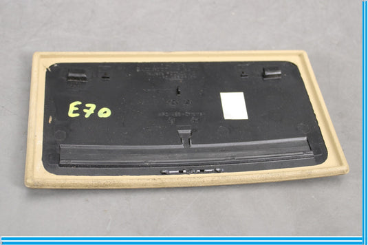 07-09 Mercedes S550 CL550 W221 Center Console Cup Holder Cover Trim Black Oem