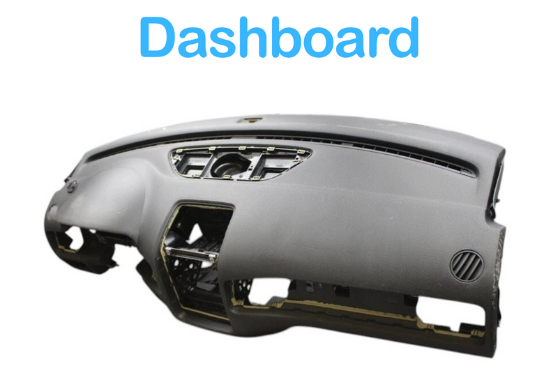 Load image into Gallery viewer, 11-17 Volkswagen Touareg Front Dashboard Instrument Panel Assembly Black Oem

