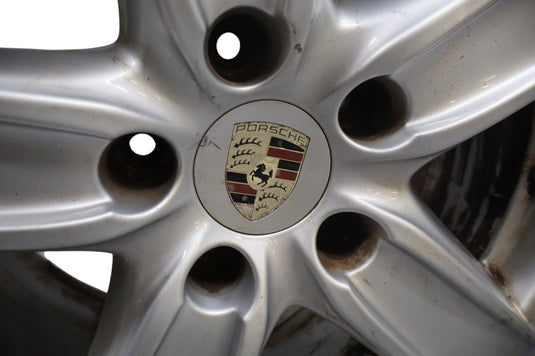 11-18 Porsche Cayenne 958 18" 5 Spoke Alloy Wheel Rim 8Jx18 ET53 7P5601025D Oem