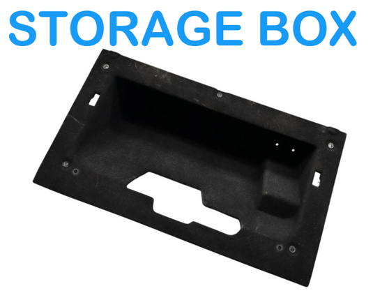 02-05 Ford Thunderbird Glove Box Storage Compartment Tray Bin Black OEM