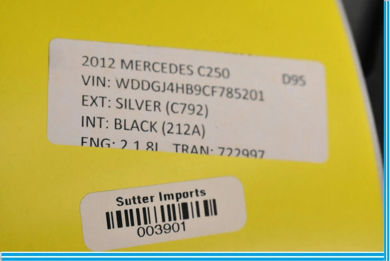 Load image into Gallery viewer, 10-17 Mercedes W207 C250 E350 Left Side Back Panel Seat Cover Black OEM
