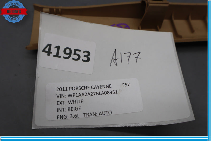 Load image into Gallery viewer, 11-18 Porsche Cayenne 958 Front Left Driver Side Center A Pillar Trim Panel Oem
