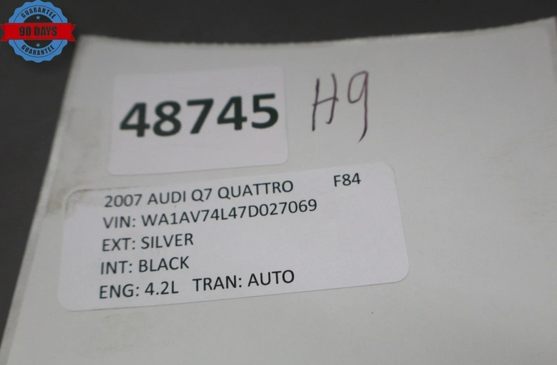 Load image into Gallery viewer, 07-08 Audi Q7 4L Right Side Trunk Hatch Lift Motor Drive Unit 4L0827852A Oem
