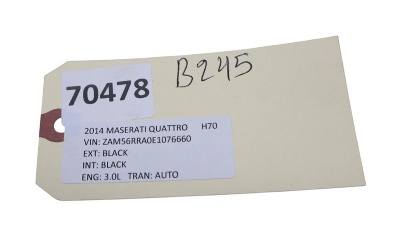 Load image into Gallery viewer, 14-22 Maserati Quattroporte Front Left Door Side Panel Trim Panel Carbon Oem
