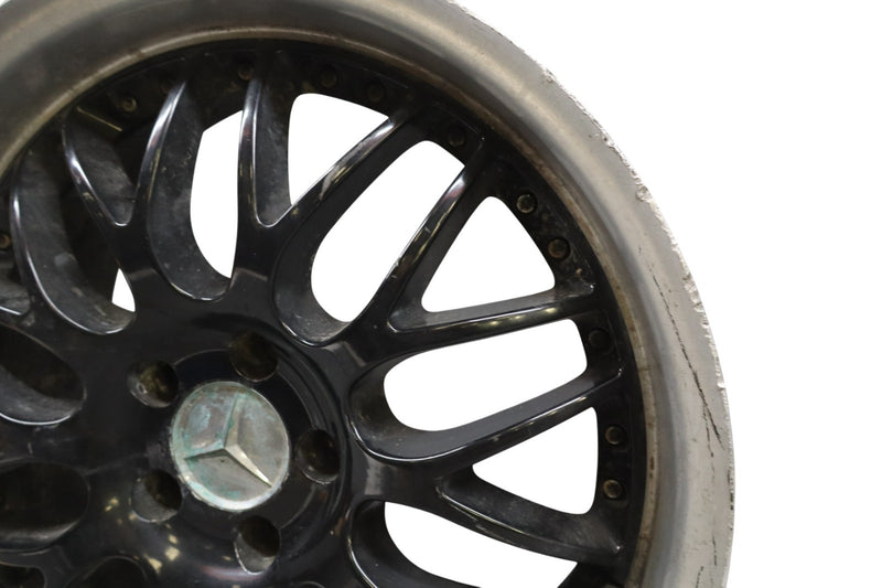 Load image into Gallery viewer, Used Alloy Wheels Ssw Mesh038 5 Holes 112 Black Glass Edge Et45 8-18 Inches
