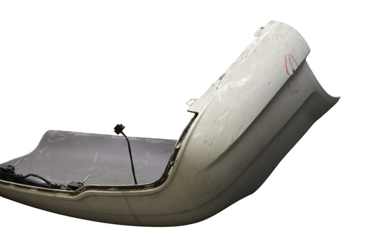 12-14 Mercedes-Benz C250 C300 Rear Bumper Cover Panel Assembly White Oem