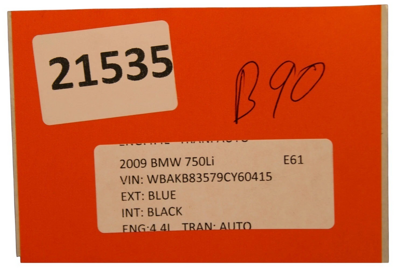 Load image into Gallery viewer, 09-12 BMW 750i 750Li F01 F02 Engine Control Module ECU ECM Unit 12147598345 Oem
