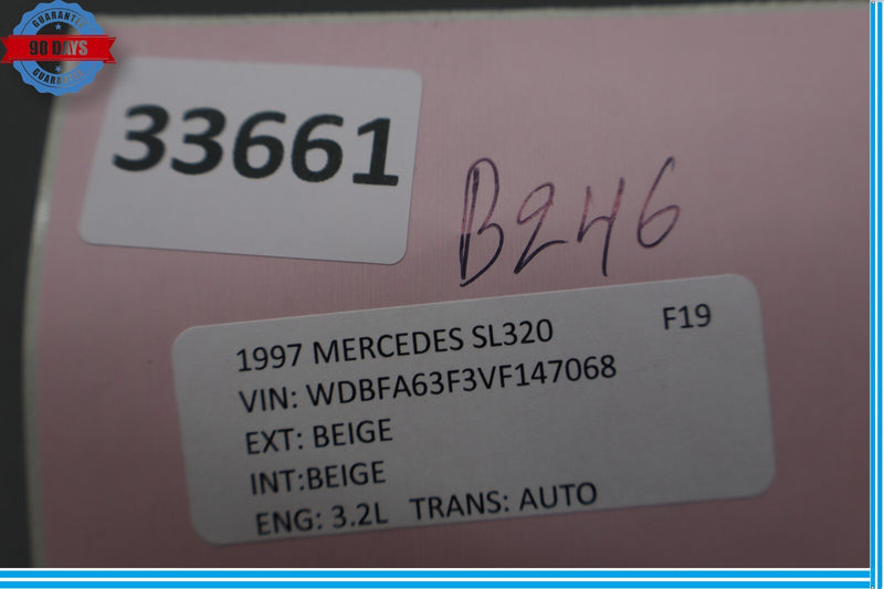 Load image into Gallery viewer, 90-04 Mercedes R129 SL500 SL320 300SL Convertible Top Control Switch Oem
