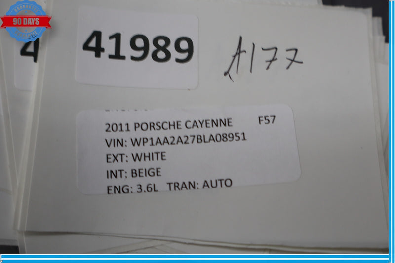 Load image into Gallery viewer, 11-16 Porsche Cayenne Center Console Storage Bin Insert Mat Black Oem
