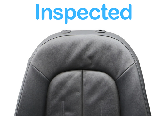 12-18 Audi A6 A6 Quattro Front Right Passenger Side Upper Backrest Cushion Oem