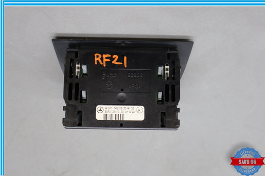 03-06 Mercedes SL600 SL500 SL55 AMG Rear Parktronic Display Buzzer Black Oem