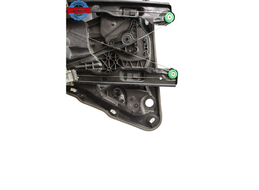 11-18 Porsche Cayenne Rear Left Driver Side Door Window Regulator Oem