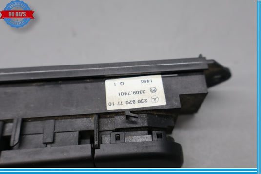 03-08 Mercedes R230 SL500 Right ESP Off Console Switch Control Blank Filler Oem