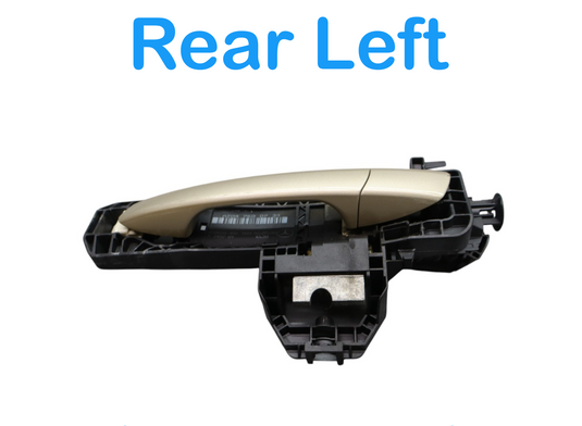 08-14 Mercedes W204 C250 C300 Rear Left Side Exterior Door Handle Keyless Go Oem