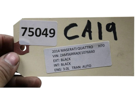 14-20 Maserati Quattroporte Rear Right Side Lower Suspension Control Arm Oem