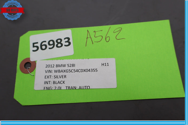 Load image into Gallery viewer, 11-13 BMW 528i 538i 550i xDrive Rear Left Driver Bumper Reflector Oem
