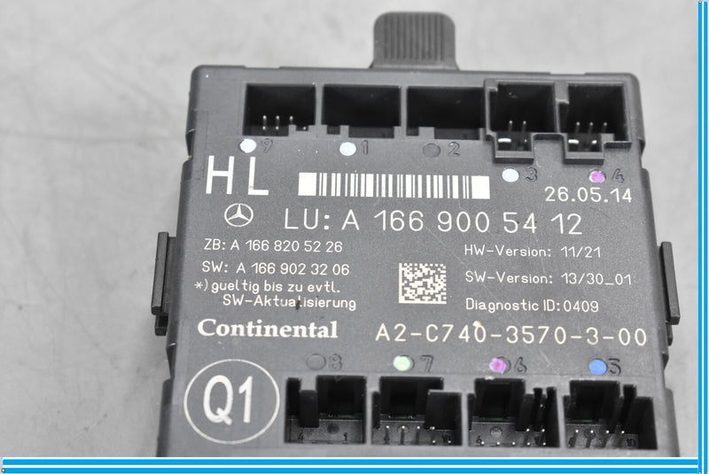 Load image into Gallery viewer, 13-16 Mercedes GL450 X166 Rear Left Driver Side Door Control Module ECU Oem
