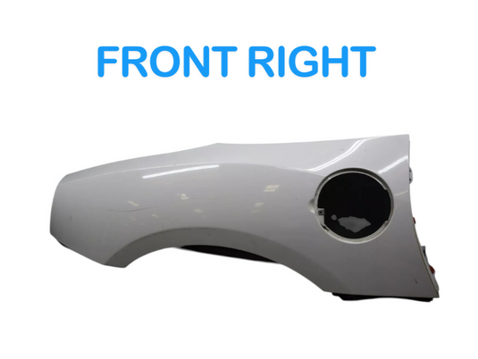 03-08 BMW Z4 Rear Right Passenger Side Fender Wing Panel White OEM 41357151640