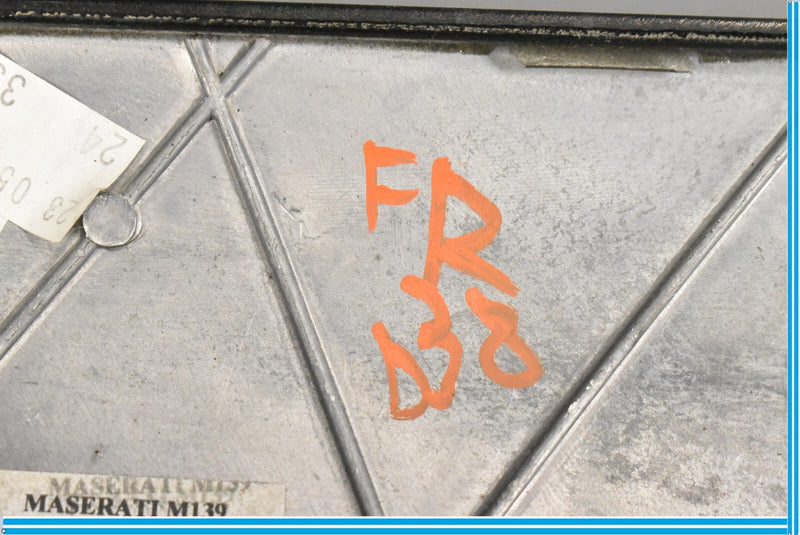 Load image into Gallery viewer, 04-13 Maserati Quattroporte M139 Front Right Door Trim Panel Molding Black Oem
