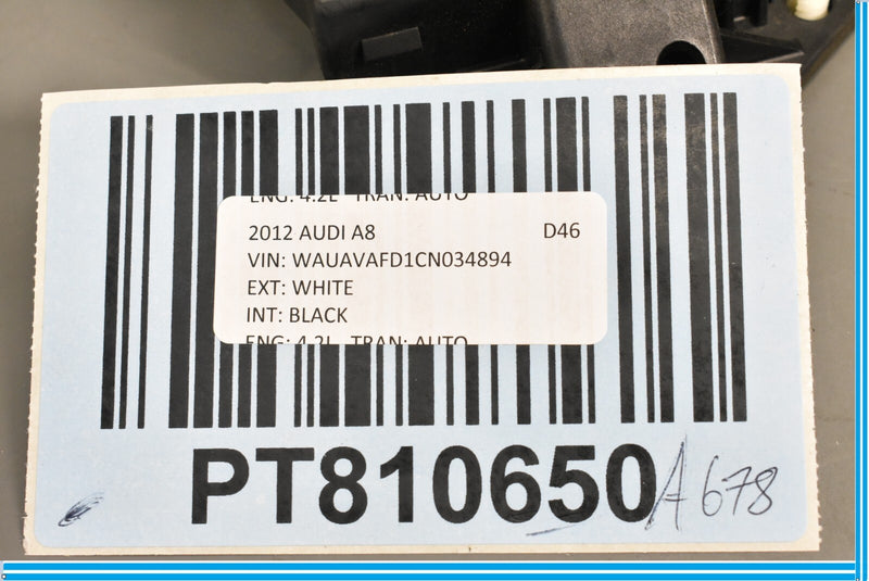 Load image into Gallery viewer, 11-18 Audi A8 Quattro Front Right Driver Side Exterior Door Handle 4H0837886 Oem
