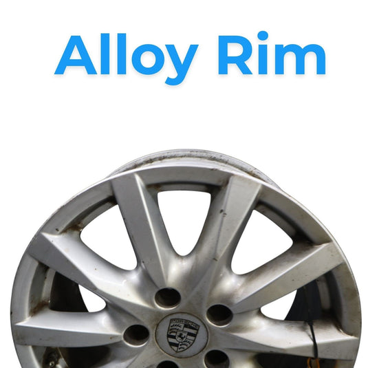 11-14 Porsche Cayenne 958 Hybrid 10 Spoke 18" Wheel Rim Alloy 7P5601025 Oem