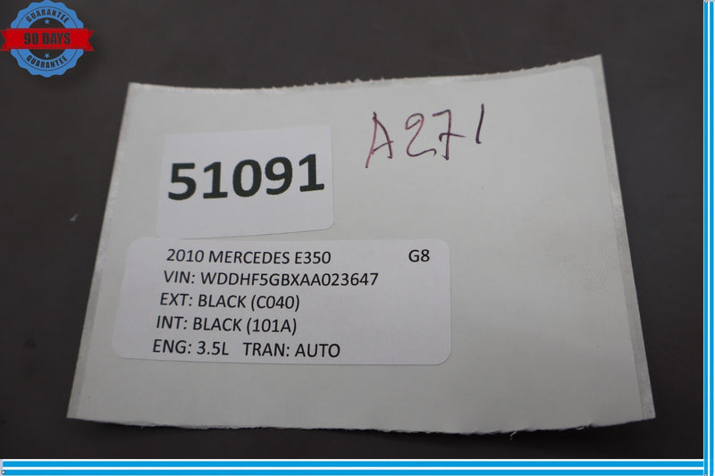 Load image into Gallery viewer, 10-16 Mercedes W212 E350 E500 Front Right Passenger Side Seat Lumber Support Oem
