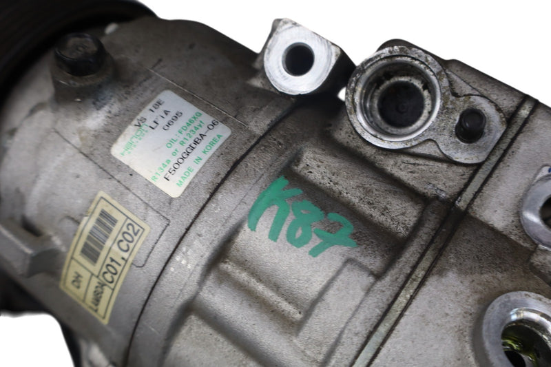 Load image into Gallery viewer, 15-19 Hyundai Genesis G80 G90 AC A/C Air Compressor W/ Clutch 97701B1000 Oem
