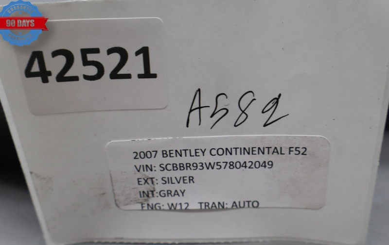 Load image into Gallery viewer, 03-12 Bentley Continental Flying Spur GT Left Side Intercooler Hose Pipe Oem
