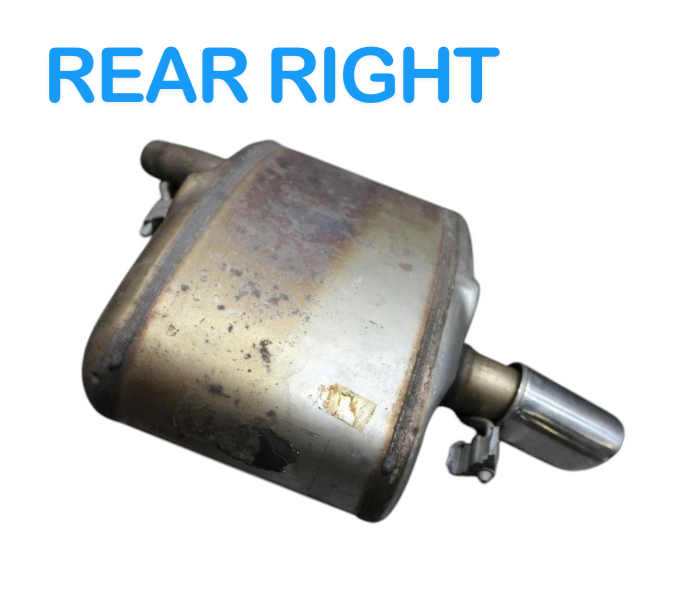 Load image into Gallery viewer, 14-19 Range Rover Sport Rear Right Passenger Exhaust Muffler Pipe 82161826 OEM
