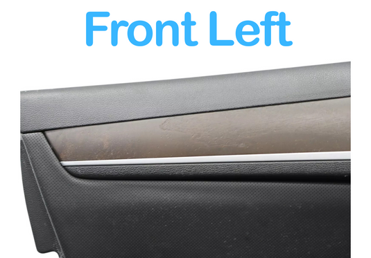 15-20 Hyundai Genesis G80 Front Left Driver Side Interior Door Panel Trim Oem