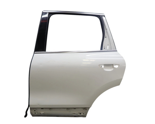 11-18 Porsche Cayenne 958 Hybrid S Rear Left Driver Side Door Shell Panel Oem