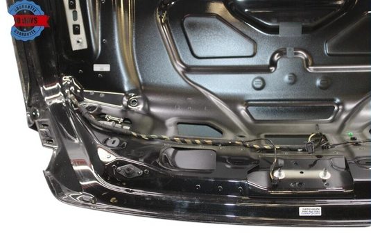 11-14 Audi A8L A8 Quattro Rear Trunk Lid Deck Assembly Black 4H0827023B OEM