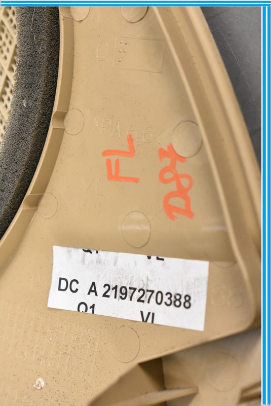 06-11 Mercedes CLS550 W219 Front Left Driver Side Door Speaker Cover Oem