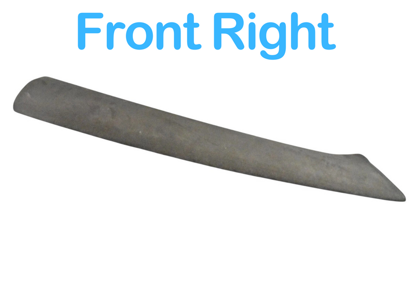 Load image into Gallery viewer, 03-13 Maserati Quattroporte Front Right Side Interior Trim A Pillar Suede Oem
