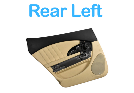 03-13 Maserati Quattroporte Rear Left Driver Side Interior Door Panel Cover Oem