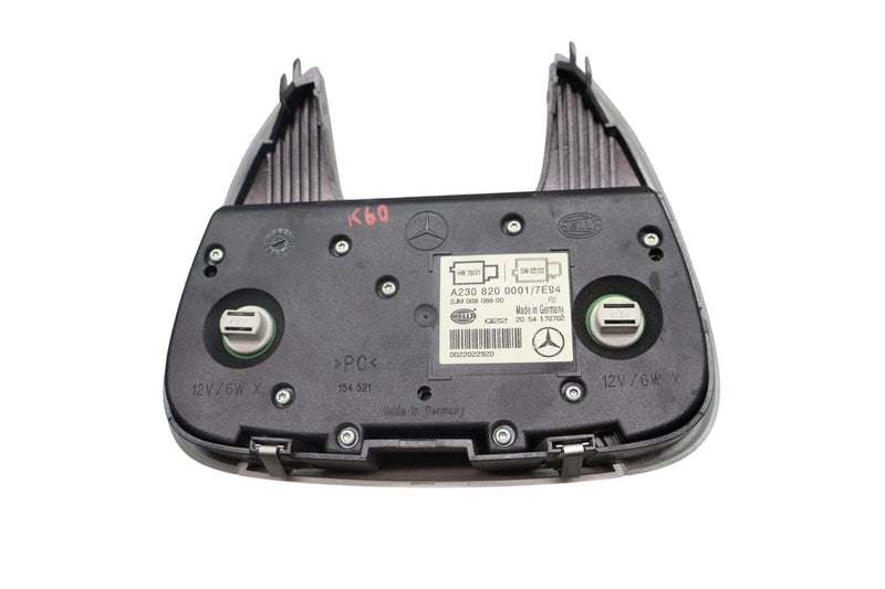 Load image into Gallery viewer, 03-04 Mercedes R230 SL500 SL600 Overhead Dome Light Reading Lamp A2308200001 Oem
